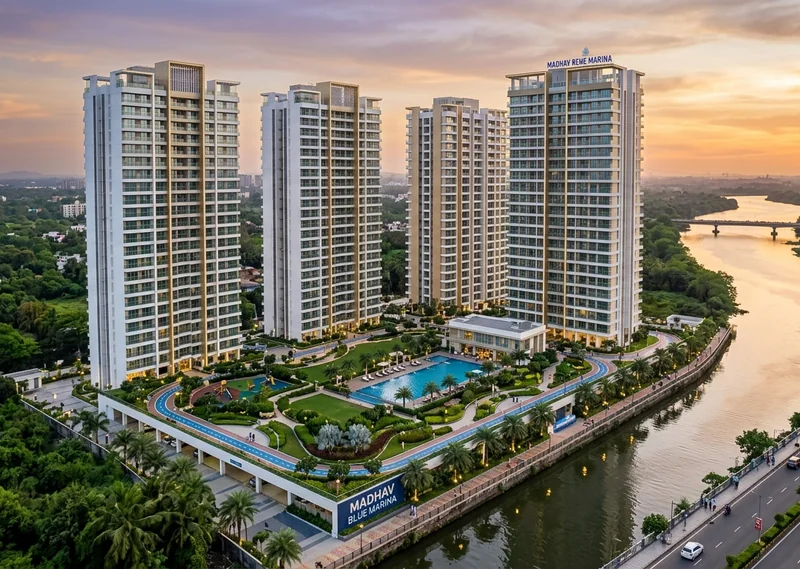 Madhav blue marina kalyan - Real Estate Growth and Connectivity